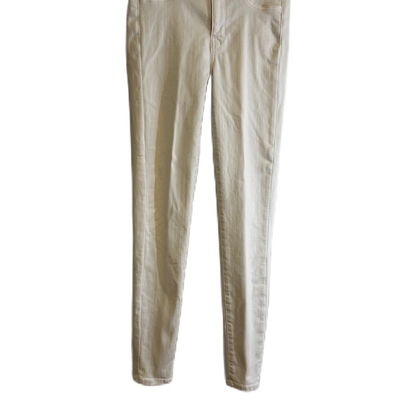 American Eagle Outfitters Women’s White Denim Skinny Jeans Sz. 2-Reg. - Picture 2 of 9